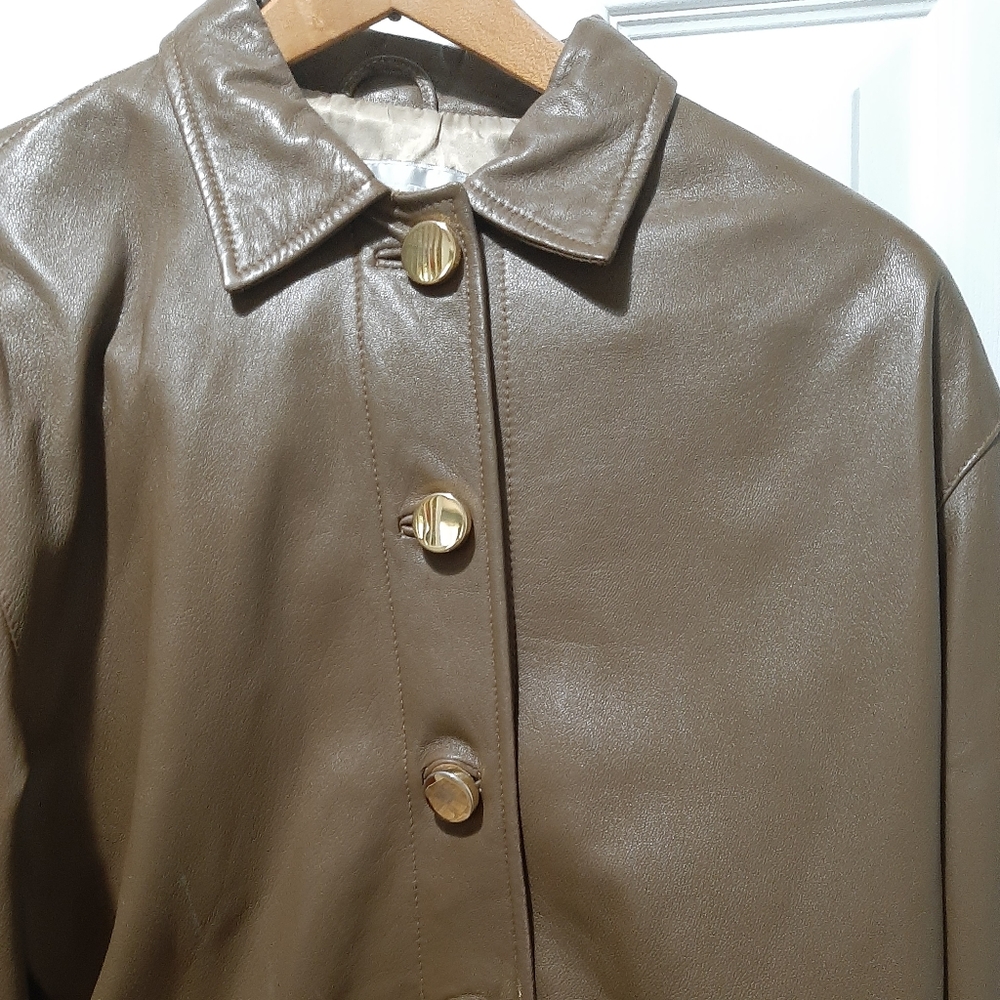 W by worth leather jacket